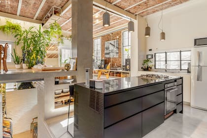 El objetivo para Juan Manuel, fue trabajar cada espacio de la casa en un nivel diferente.