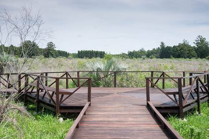 El objetivo principal del proyecto fue poner en valor el patrimonio natural del entorno de la represa.