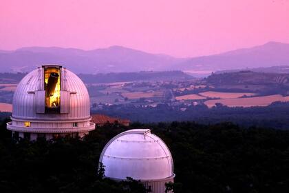 El observatorio de Haute-Provence en Francia, el lugar desde el cual observaron la "danza" de los planetas
