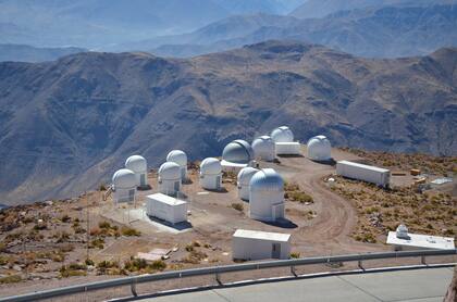 El observatorio Interamericano de Cerro Tololo, en Chile