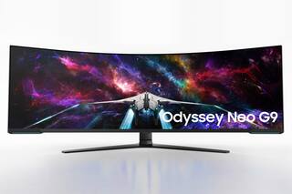 Presentan un monitor curvo de 57 pulgadas con resolución 8K