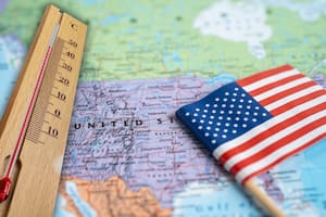 Ola de calor en el oeste y tormentas en el este: cómo estará el clima este fin de semana en EE.UU.