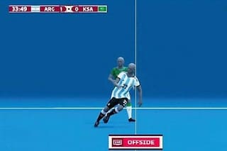 Por qué es imposible que a la tecnología se le haya "perdido" un jugador en el gol anulado a Lautaro Martínez