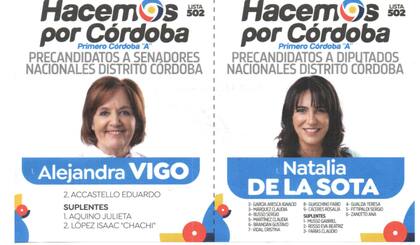 El oficialismo provincial de Hacemos Por Córdoba presenta lista única.