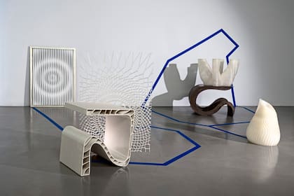 El ojo que distrae. "¿Cómo se ve la vida a través de otros sentidos?", se preguntó a Delfina Velar. Los diálogos táctiles con personas no videntes derivaron en escaneos 3D e impresiones digitales para realizar esculturas