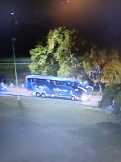 El ómnibus de la selección, rumbo al estadio de River