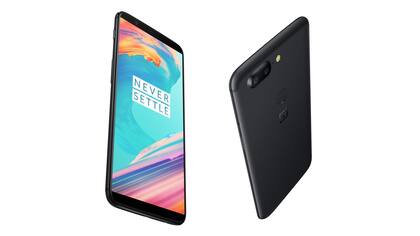 El OnePlus 5T tiene una doble cámara trasera; el sensor de huellas digitales es de cerámica