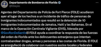 El operativo en Fort Pierce involucró coordinación entre FDLE, ICE, CBP, Guardia Costera y policías locales