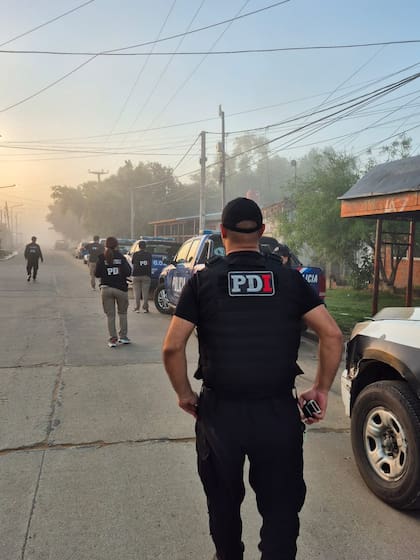 El operativo estuvo a cargo de la Policía de Investigaciones de Santa Fe