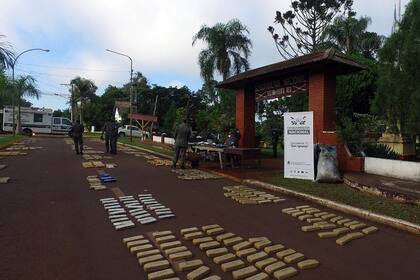 El operativo fue desarrollado por los gendarmes del Escuadrón San Ignacio