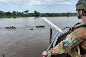Así fue el imponente ejercicio fluvial multinacional Acrux XII