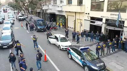 El operativo para trasladar a Chaki Chan