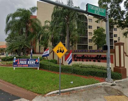 El operativo policial tuvo ligar en el complejo Luxury Rentals Fountainbleau Milton