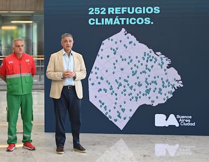 El operativo que presentó Jorge Macri.