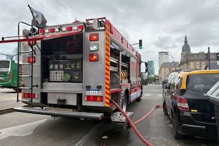Se incendió una casa en la Villa 31 y murió un hombre