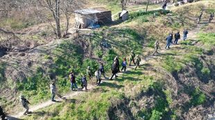 El operativo se desarrolló en el límite entre los municipios de La Matanza y Ezeiza