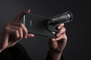 Así es el smartphone con un zoom externo de 10 aumentos y una batería descomunal