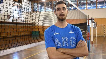 El opuesto jugó en todas las selecciones menores argentinas