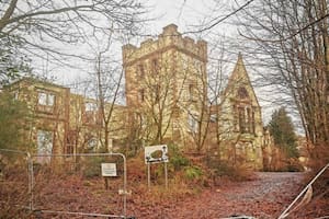 El orfnato Balrossie funcionó durante décadas a pocos kilómetros de Glasgow, pero desde 1998 está desocupado y ahora está en ruinas y a punto de ser demolido