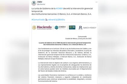 El organismo mexicano emitió un comunicado sobre las acusaciones a las tres entidades