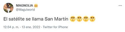El orgullo argentino por el satélite General San Martín
