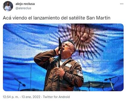 El orgullo argentino por el satélite General San Martín