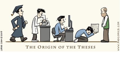 El origen de la tesis, por Jorge Cham
