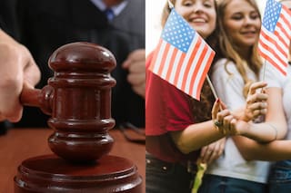 Ciudadanía por nacimiento el 1° de abril: el origen migrante de los máximos jueces de EE.UU.