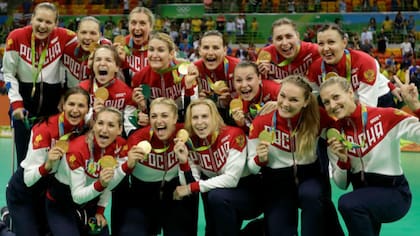 El oro de las rusas en el handball femenino