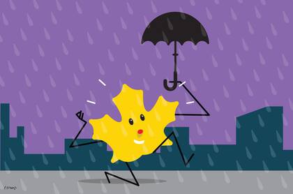 El otoño propone un nuevo fin de semana con lluvias. Hoy, mañana y el domingo podríamos tener precipitaciones en la ciudad, incluso sin descartar tormentas