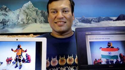 El otro escalador que denuncia a la pareja por haber utilizado su fotografía