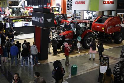 El pabellón de maquinaria, a pleno