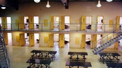 Uno de los pabellones, similares al que se aloja Ricardo Jaime