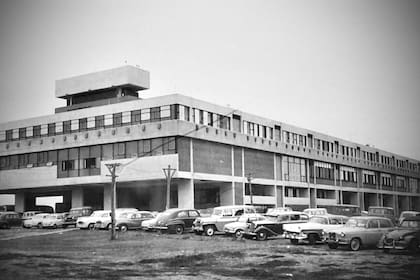 El pabellón I recientemente inaugurado en 1962