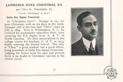 El padre de Alice fue el doctor Lawrence Duke Christmas