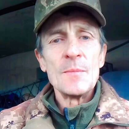 El padre de Hanna, Anatolii, dijo que Ucrania "echaría a los rusos".