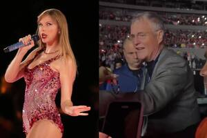 El padre de la artista fue una estrella debajo del escenario (Foto Evillegas / captura video)