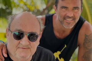 El padre del exfutbolista murió el viernes en Mar del Plata (Foto: Instagram @fabiancuberooficial)