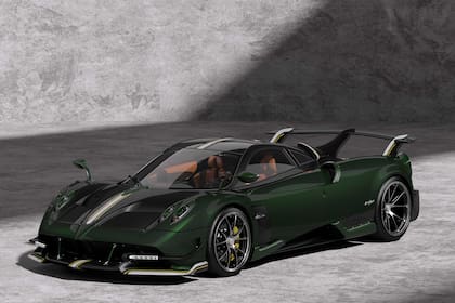 El Pagani Huayra BC (en la versión Pacchetto Tempesta) otorga 827 CV y 1100 Nm