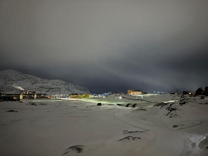El paisaje de Nuuk, la capital de Groenlandia