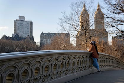El paisaje desde el Puente Bow, uno de los más románticos de Nueva York