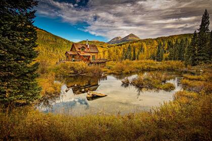El paisaje es el marco perfecto para quienes llegan en busca de tranquilidad.