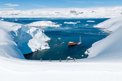 El paisaje es imponente en la Antártida (Foto: Gentileza Marko Magister)