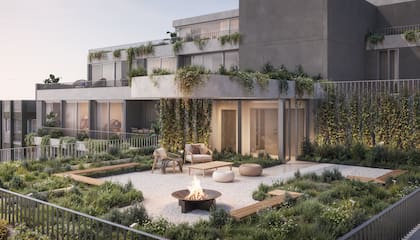 El paisajismo de Flexus es uno de los diferenciales de Stories.