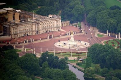 El Palacio de Buckingham en todo su esplendor