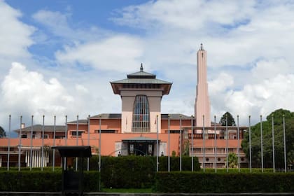 El Palacio Narayanhiti, en Katmandú, capital de Nepal, el lugar donde el príncipe Dipendra asesinó a la mayor parte de sus familiares y que, tras la caída de la monarquía, fue convertido en un museo