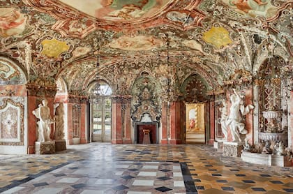 El palacio sirvió como locación de rodaje de la serie "La emperatriz", sobre la vida de Sissi.