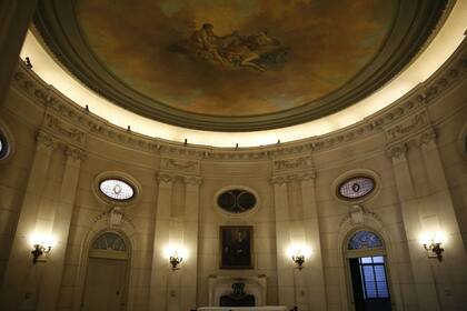 El palacio tiene elegantes salones