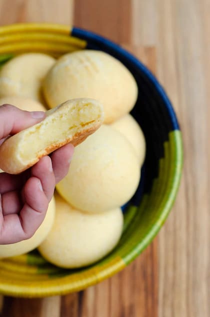 El pan de bono es un símbolo de la gastronomía colombiana (Foto: vecinavegetariana)