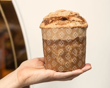 El pan dulce de levando se ofrece en sus dos sucursales de CABA y está fabricado con materia prima orgánica